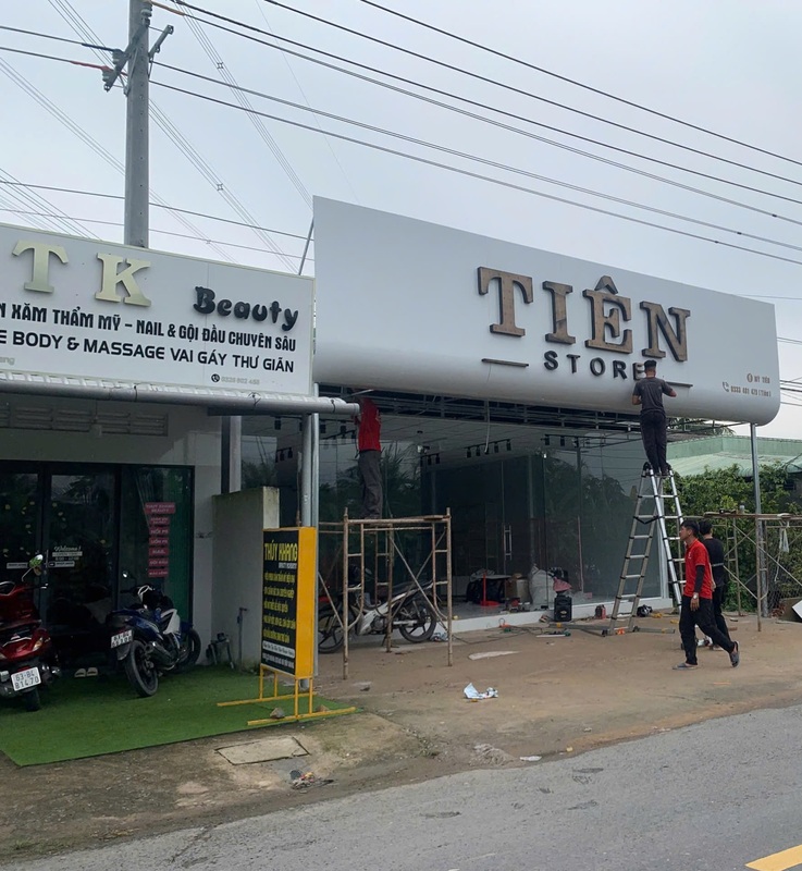 Thiết kế thi công biển hiệu quảng cáo